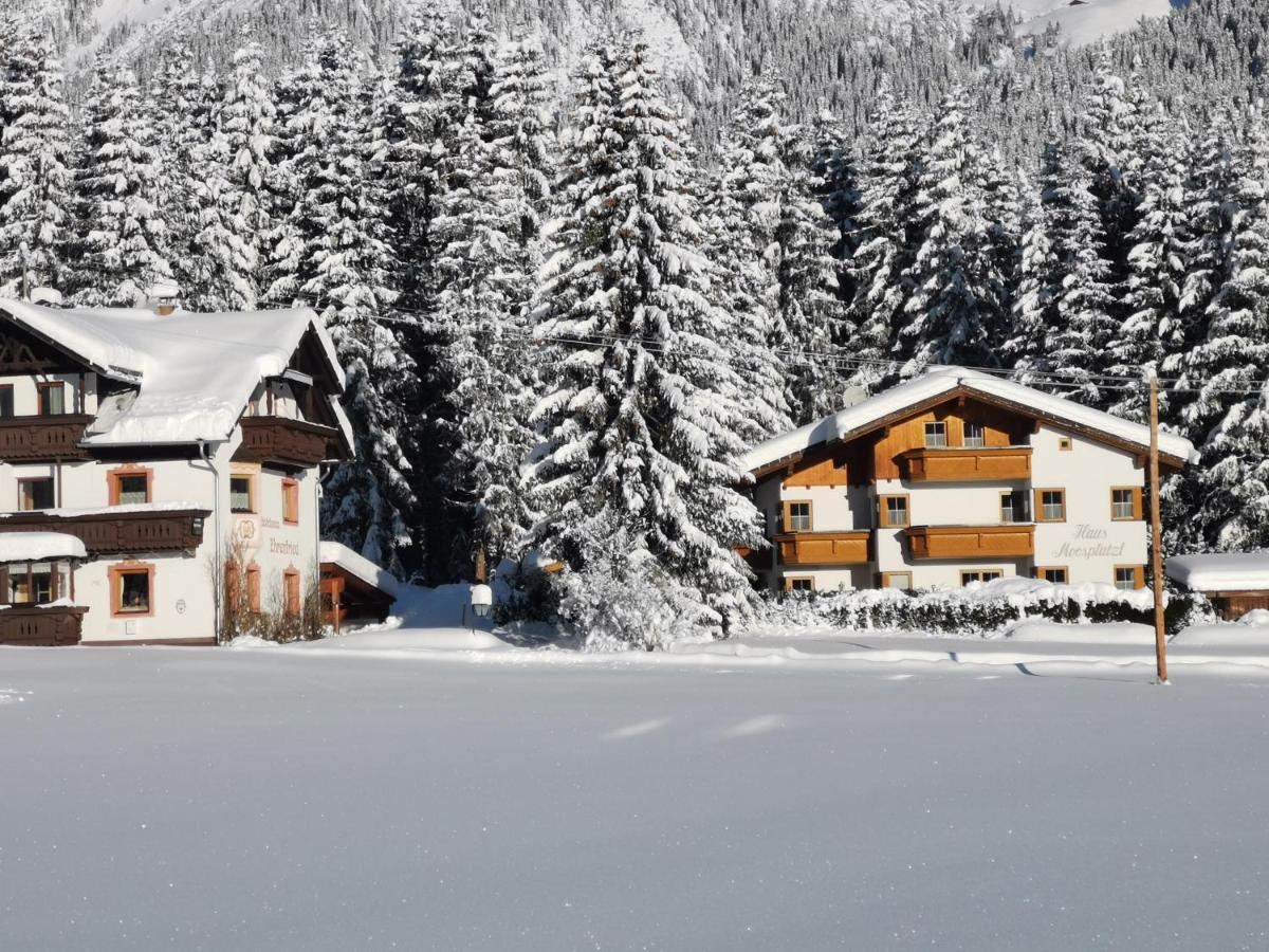 Ferienwohnung Haus Moosplatzl Leutasch Exterior foto